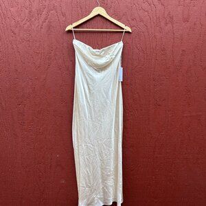 Reformation Joana Silk Dress